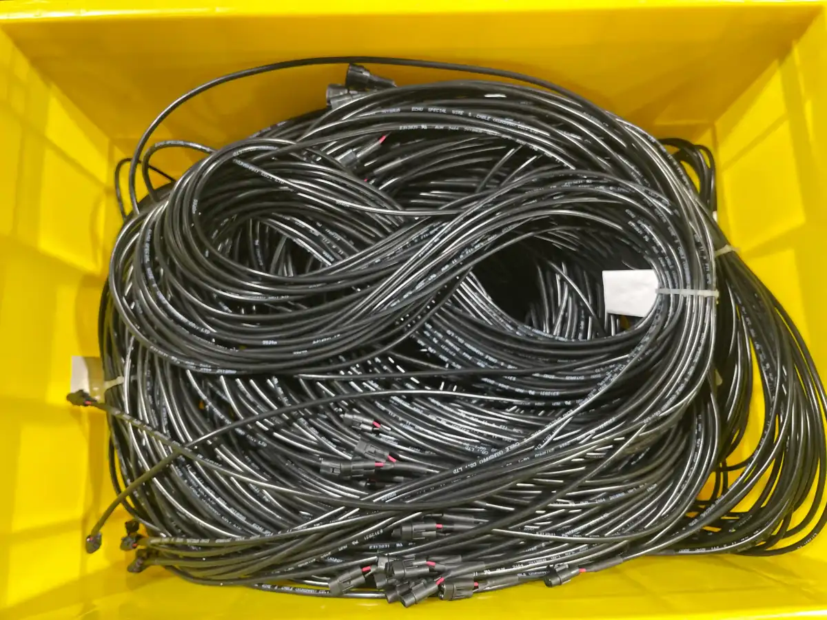 Industrial wire harness manufacturing for factory automation